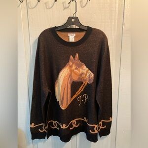 Tasha Polizzi Ariana Tunic Sweater Horse
